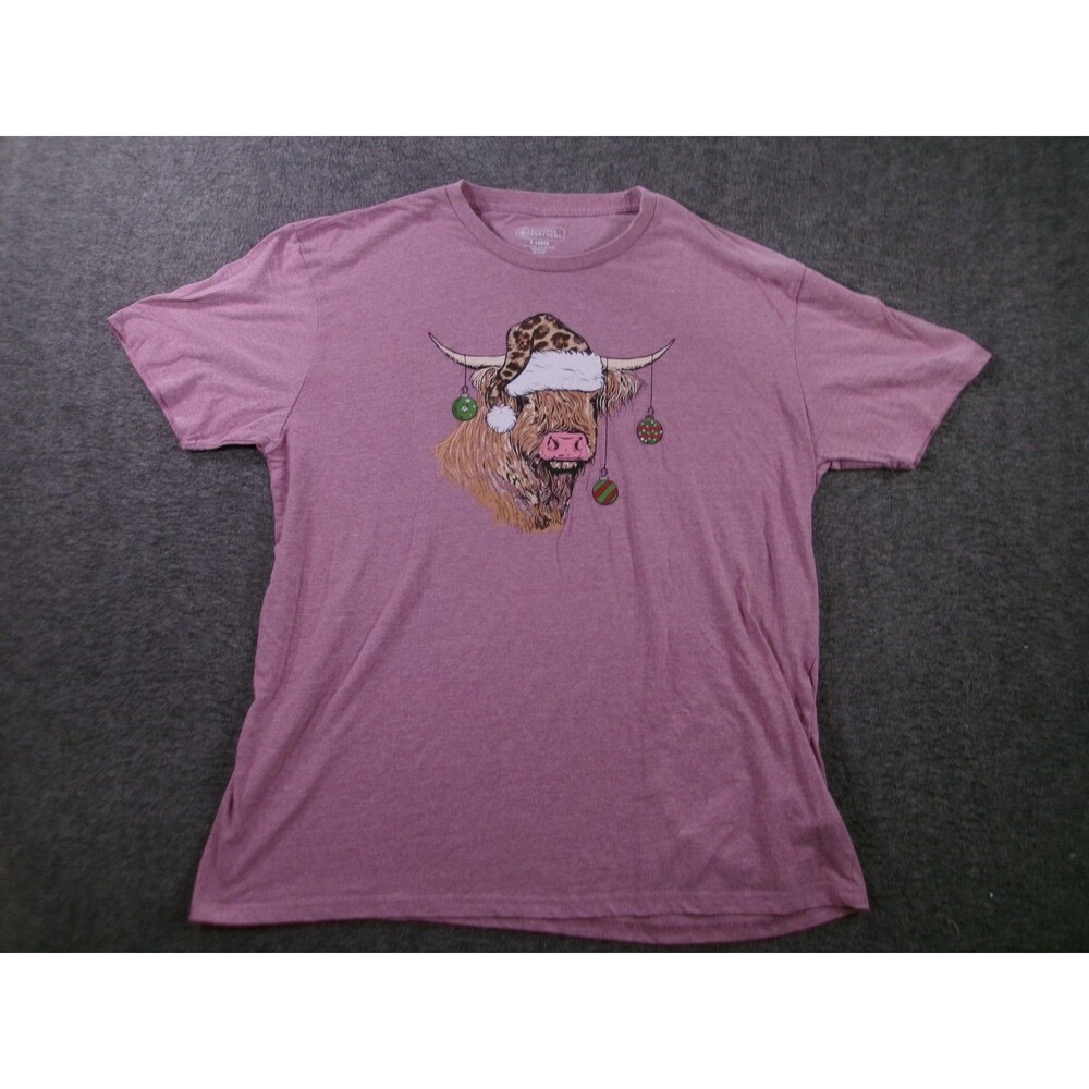 Pivotal Partners Shirt Mens XL Red Christmas Bull Funny Festive